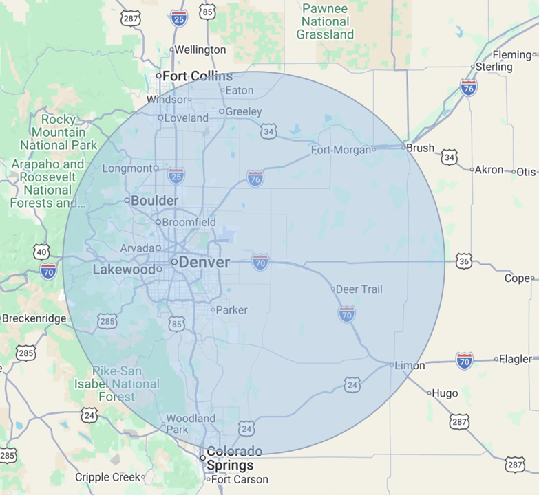 service area map